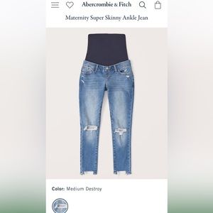 Abercrombie Maternity Jeans